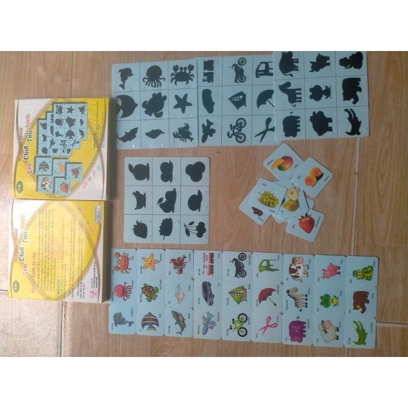 Trò chơi ghép hình tìm bóng