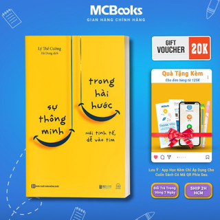 Sách - Sự thông minh trong hài hước: Nói tinh tế, dễ vào tim - MCBooks  - MCH