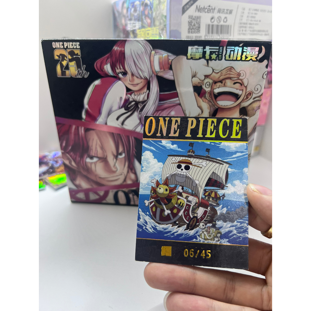 Hộp thẻ nhân phẩm One Piece Shank Uta fullbox hàng có sẵn