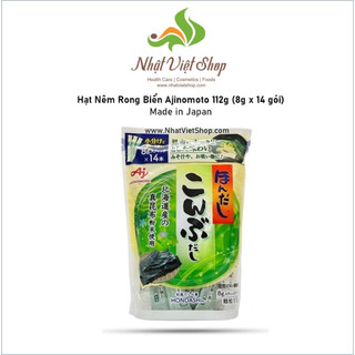 Hạt Nêm Rong Biển Ajinomoto 112g (8g x 14 goi) - Date: 2/2025