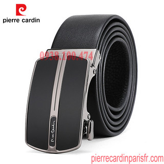Thắt lưng nam Pierre Cardin chính hãng khóa tự động dây da bò thật PCJ0005
