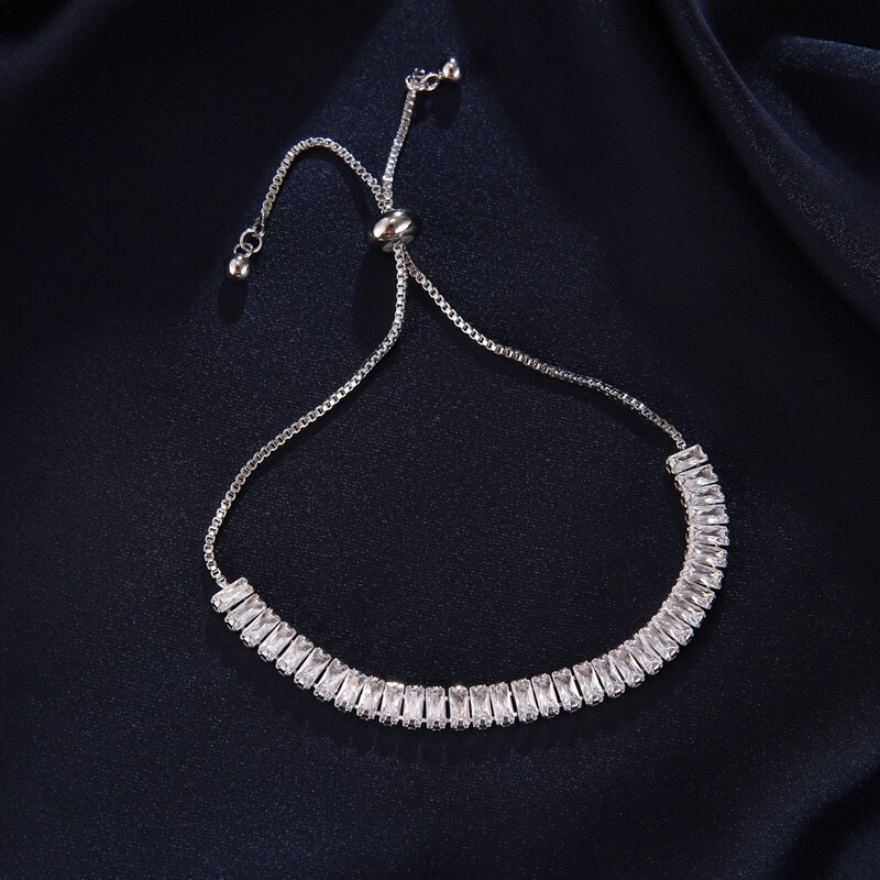 Vòng tay bạc CDE Infinite Sparkle Bracelet Silver CDE2066SV