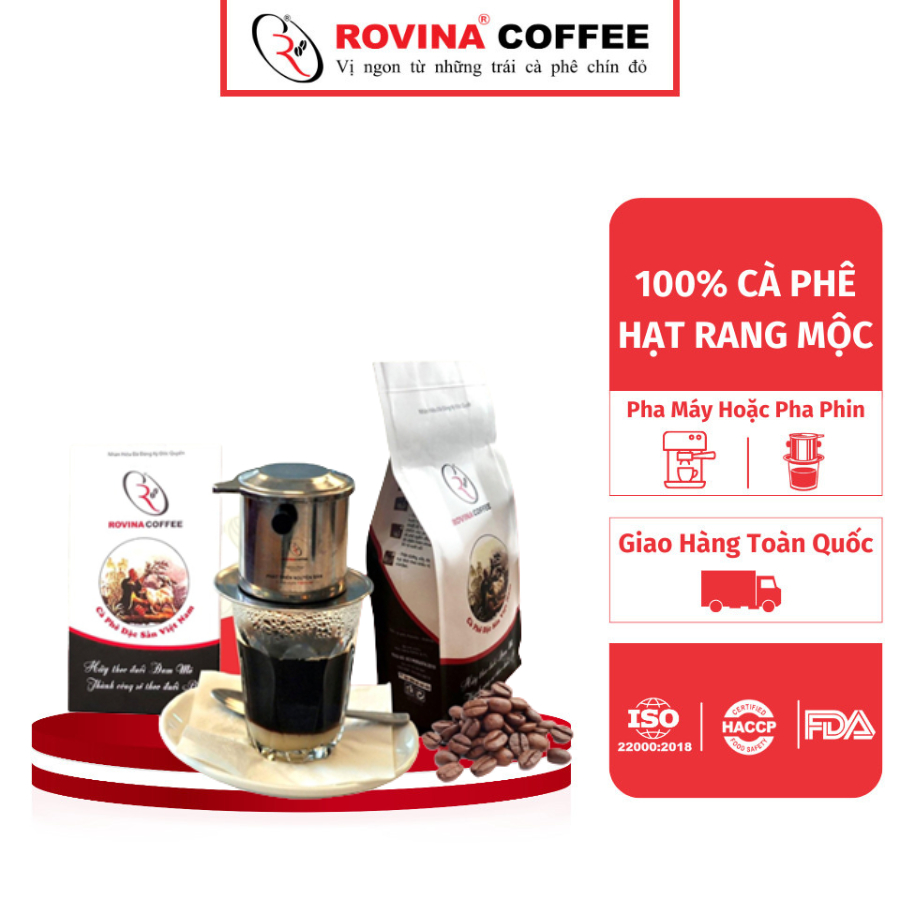 Cà Phê Đặc Sản Việt Nam - Pha Phin - Hộp 250gr, Mùi Thơm Quyến Rũ, Đậm Đà Mang Lại Những Tách Cà Phê Tuyệt Hảo