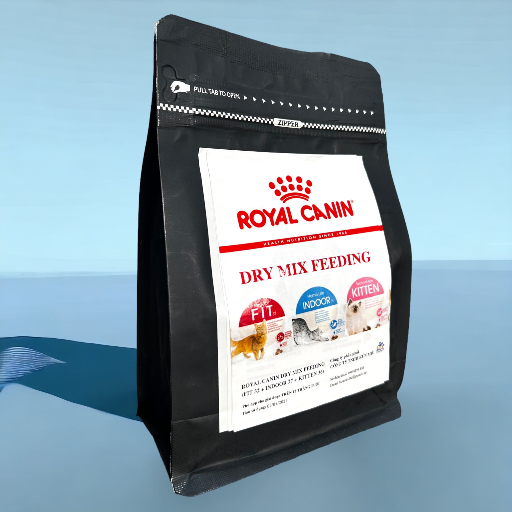 Thức ăn cho mèo Châu Âu bổ sung dinh dưỡng,tiêu búi lông, Royal Canin Pháp Túi 300g