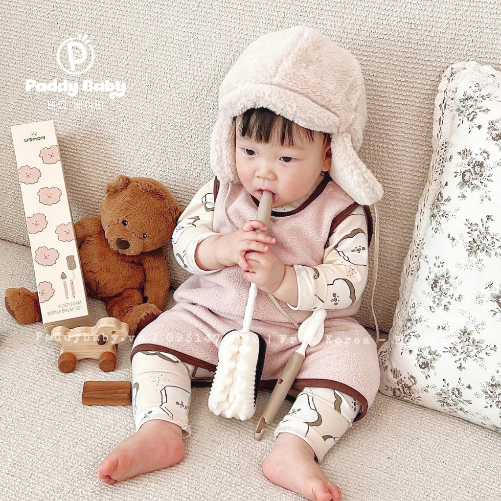 Cọ rửa bình sữa UB Mom nội địa Hàn cho bé