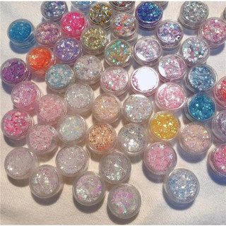Nhũ Sequin hạt lớn không cần keo đính