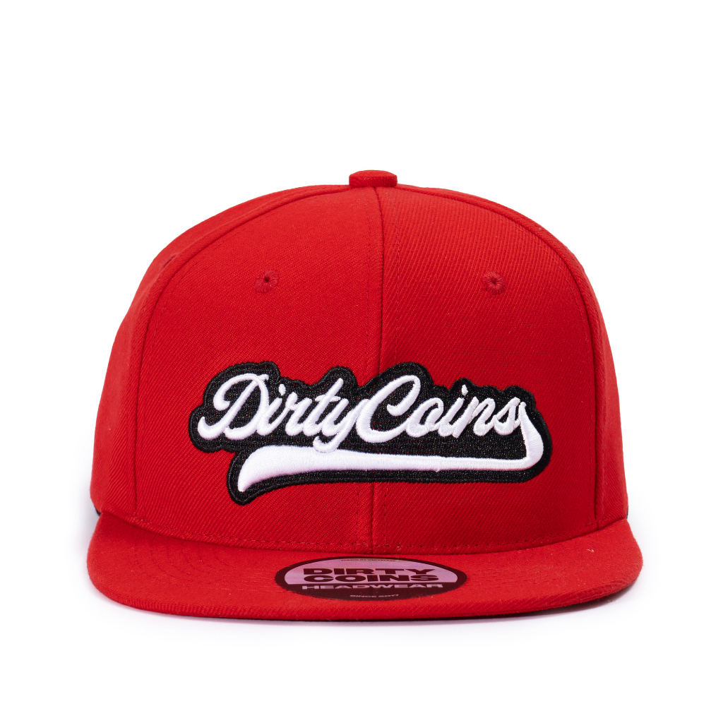 Nón DirtyCoins University Logo Snapback Hat - Red