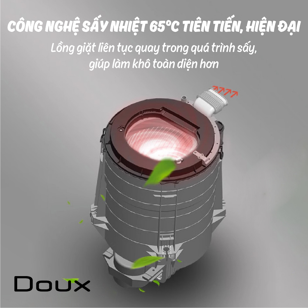 Máy giặt đồ em bé 3in1 Hàn Quốc mini Doux/ Doux Lux/ Doux Sấy