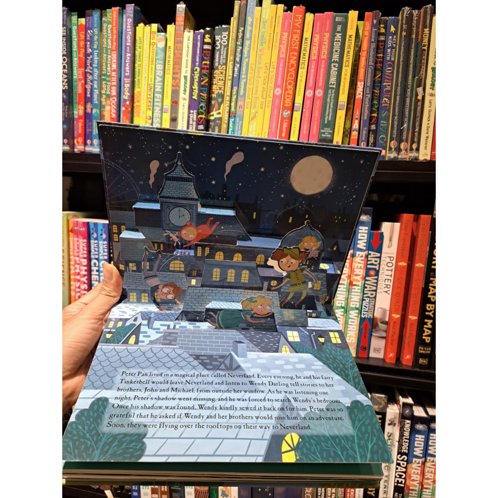 Sách - Peter Pan fairy tale pop-up book