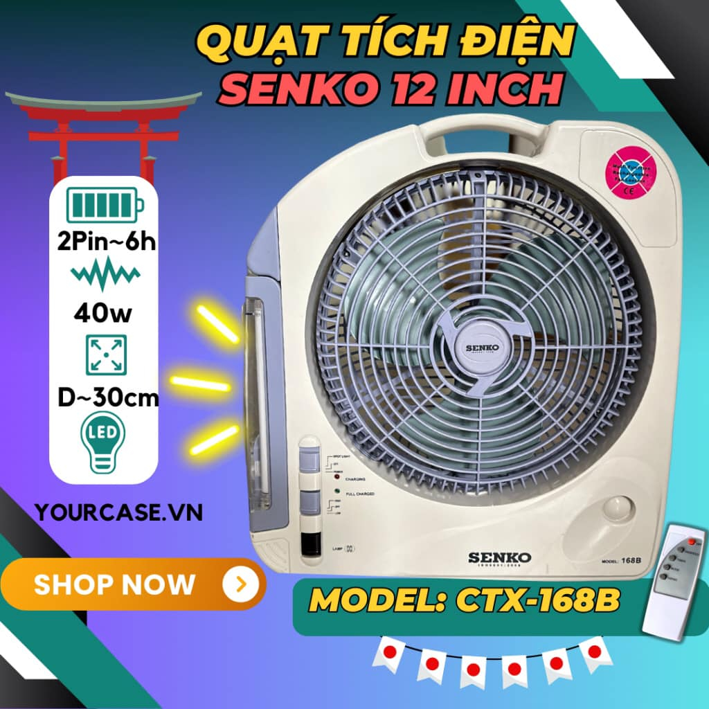 QUẠT TÍCH ĐIỆN THƯƠNG HIỆU SENKO