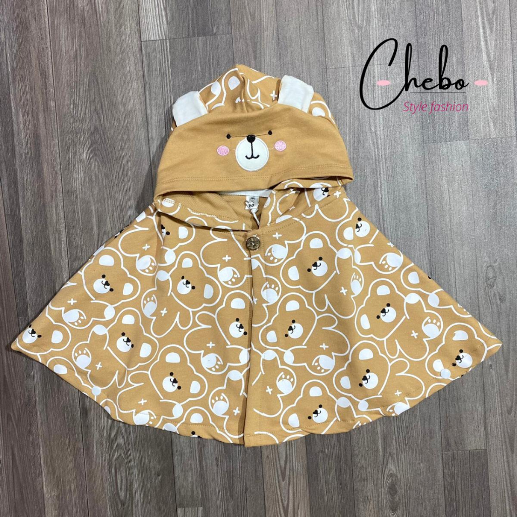 Áo choàng nắng cho bé trai bé gái Hàng Quảng Châu chất cotton da cá dày dặn thấm hút mồ hôi cực tốt