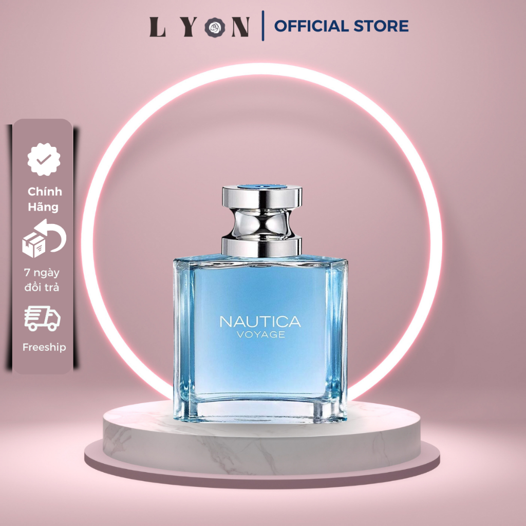 🌸𝓛𝓨𝓞𝓝🌸Nước hoa Nam 𝗡𝗮𝘂𝘁𝗶𝗰𝗮 Voyage EDT - Mát mẻ, thơm lâu