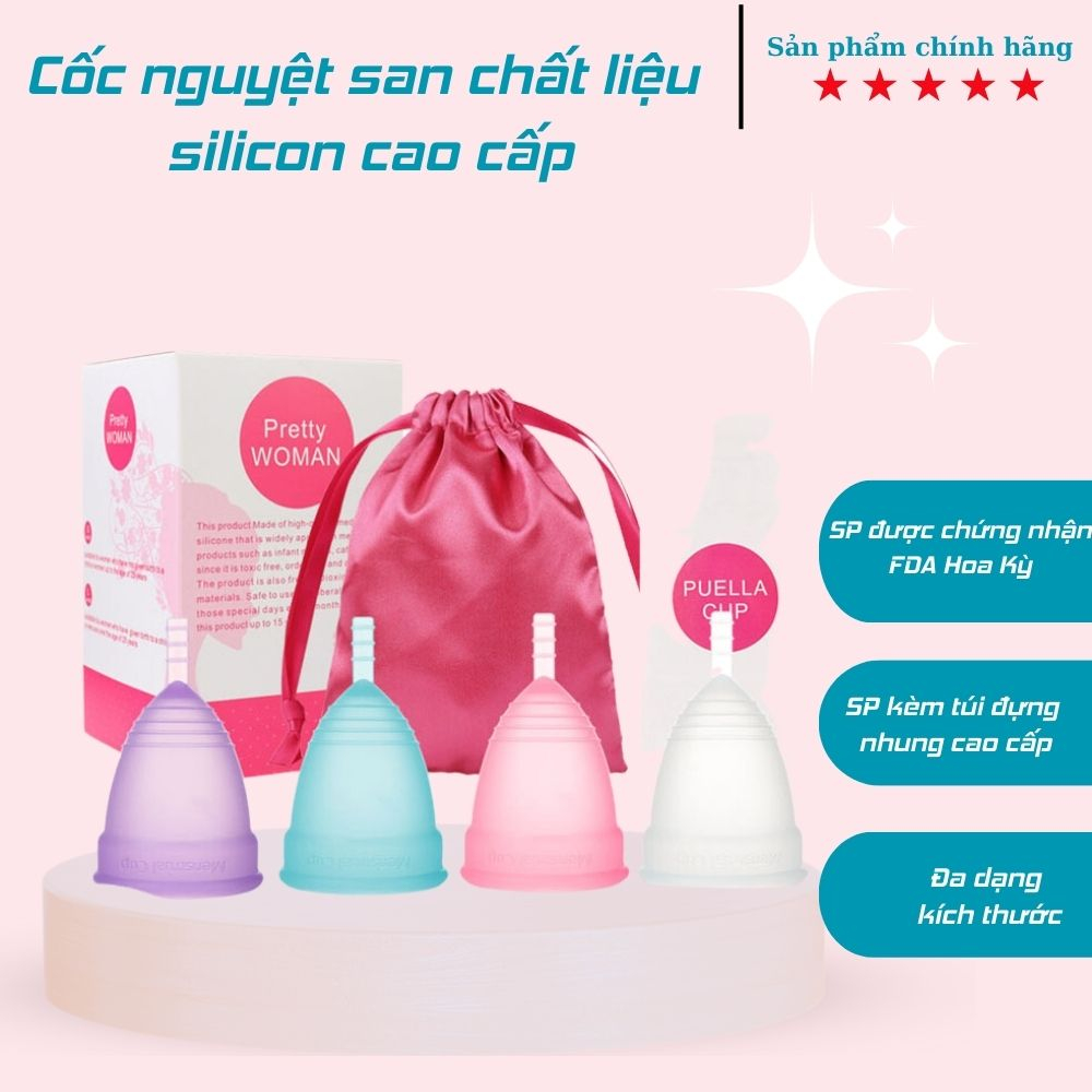 Cốc Nguyệt San Siêu Mềm, Cốc Nguyệt San Silicon Sử Dụng Nhiều Lần