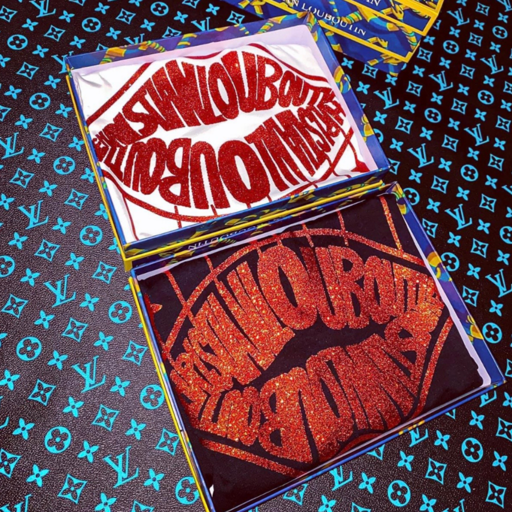 Áo LC Kim Tuyến - Áo Môi Kim Tuyến Cotton 4 Chiều Mẫu Cháy Phố Hotrend 2023