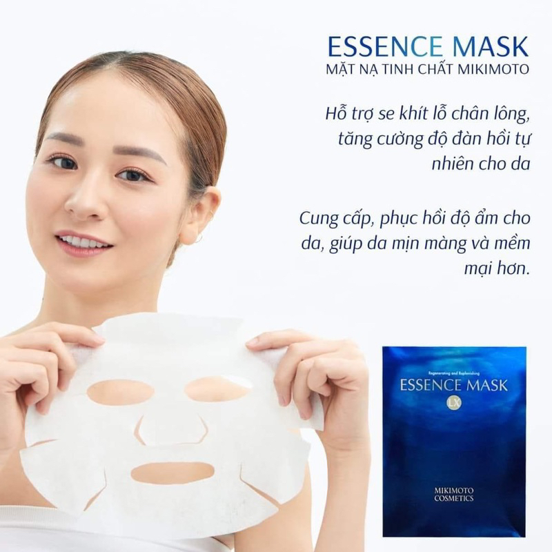 Mặt nạ dưỡng ẩm collagen Mikimoto