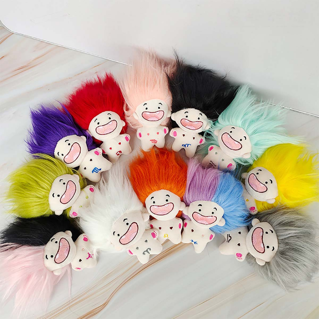 Gấu Bông Cung Hoàng Đạo Búp Bê 12 Chòm Sao Chính Hãng Tóc Rơ Cute 10cm Giá Rẻ Nhất Nhồi Bông Không Răng Real Vui Nhộn