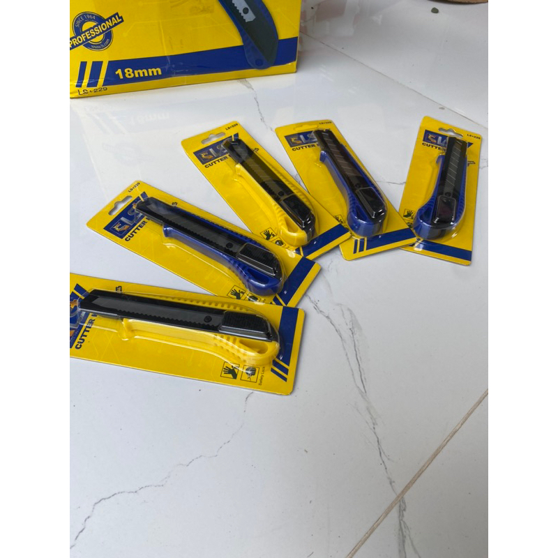 Dao Rọc giấy LS-229 Cutter Knife Loại Lớn (Chính Hãng)