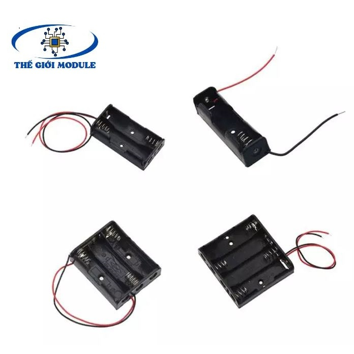 Đế pin AA (Loại 1P/2P/3P/4P)