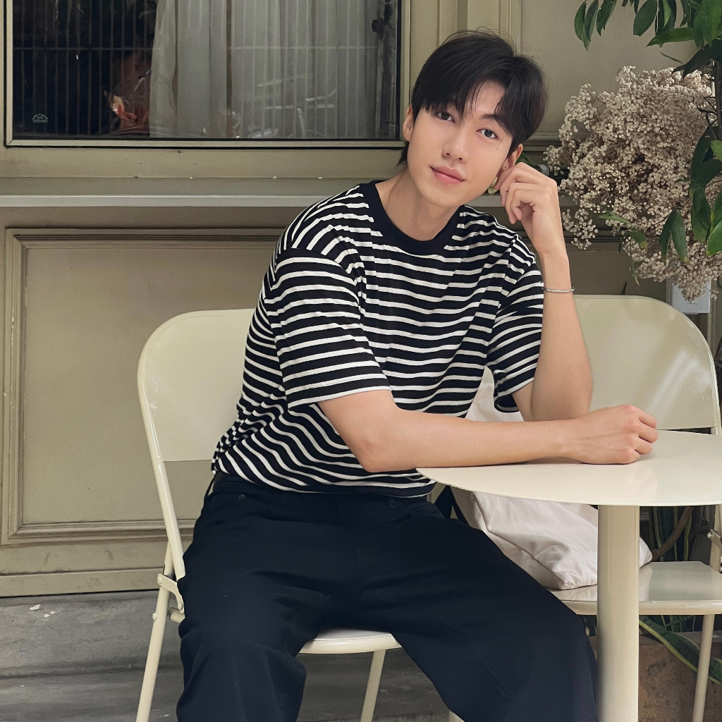 ÁO THUN DIVIDE BRAND UNISEX KẺ NGANG NHIỀU MÀU