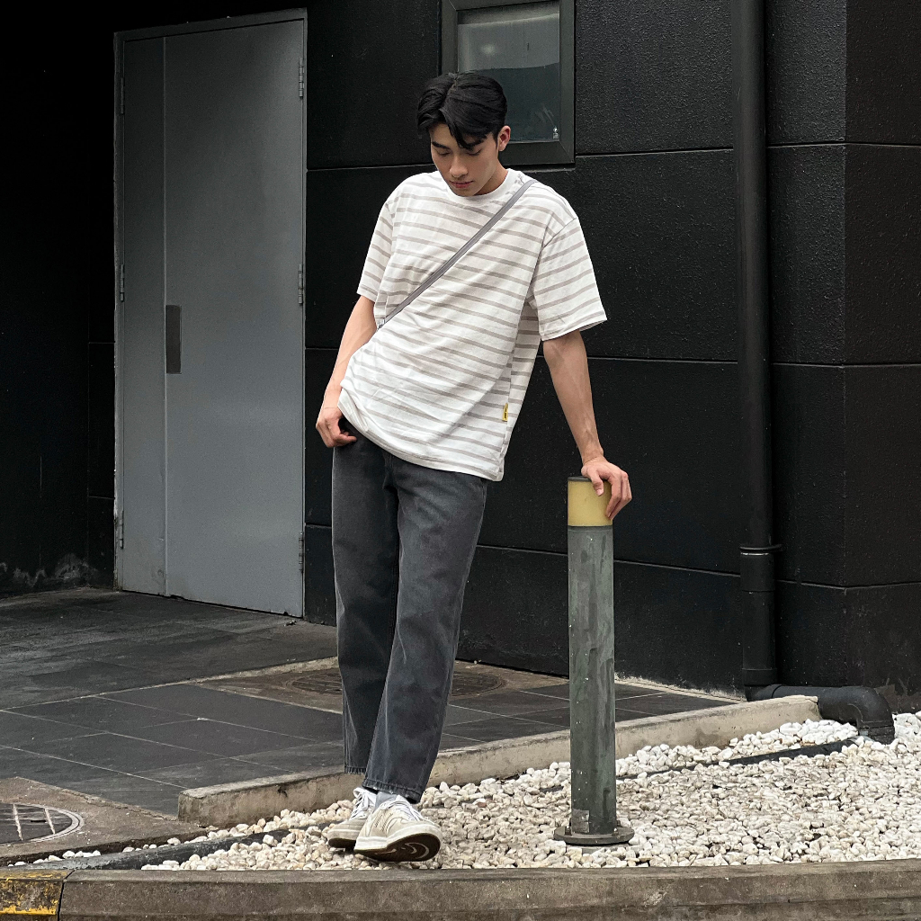 ÁO THUN DIVIDE BRAND UNISEX KẺ NGANG NHIỀU MÀU