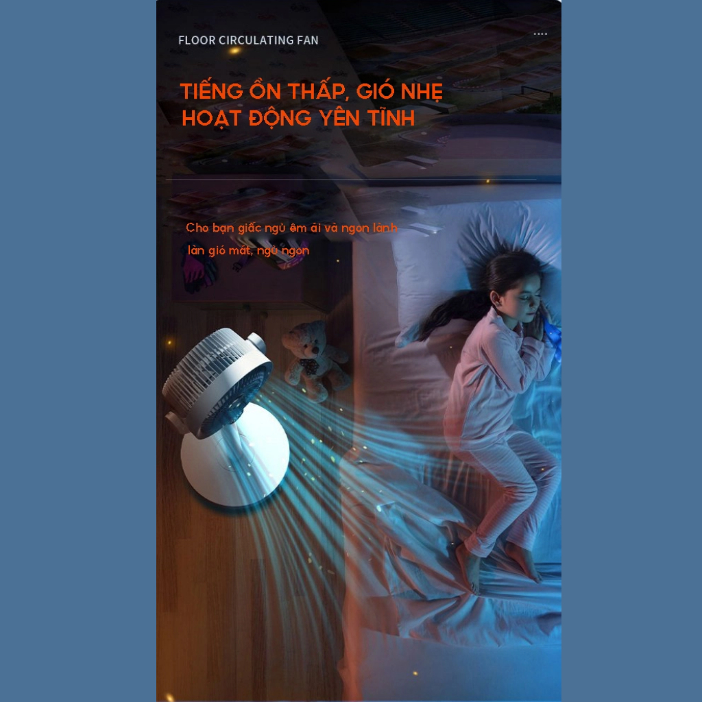 Quạt tích điện Xiaomi Mi-lux F188