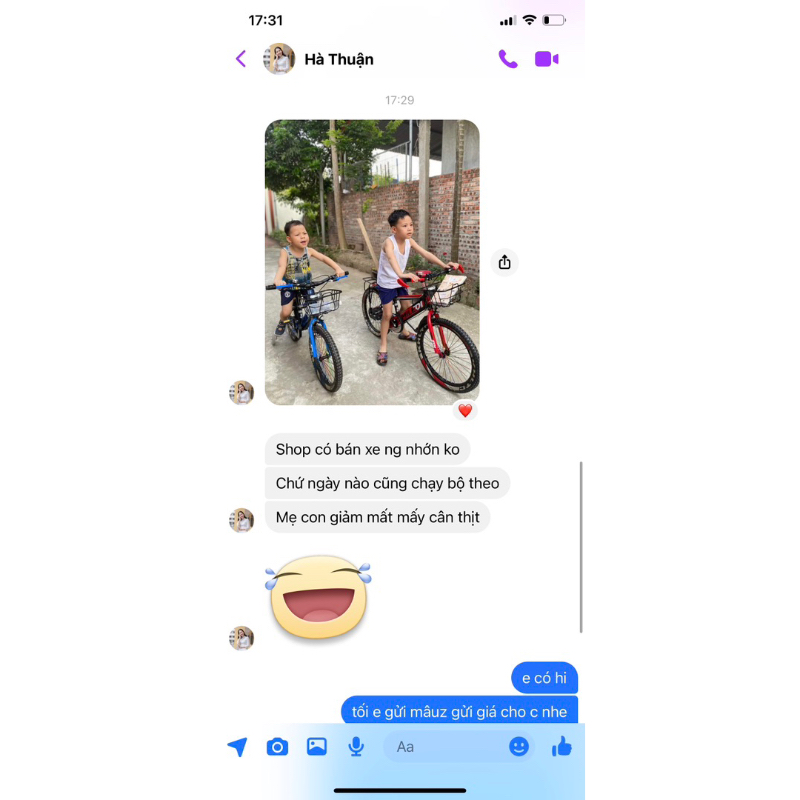 Xe dap the thao dia hinh cho be