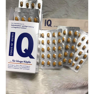 Viên uống bổ não tăng trí nhớ quiris fokus iq