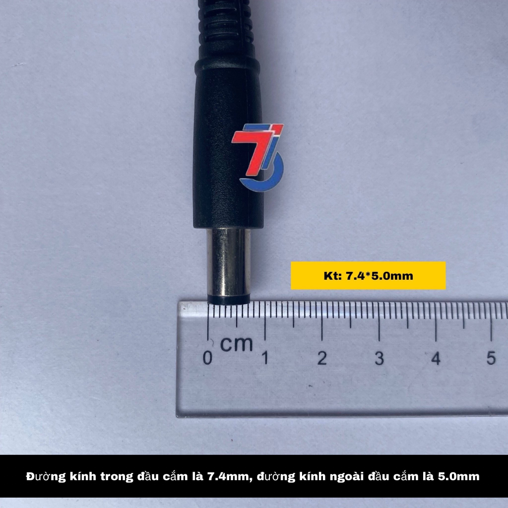 Sạc Máy Tính Laptop3T DELL Oval 19V-3.34A 65W; 19V-4.62A 90W Chân Kim To 7.4*5.0MM Loại Tốt Chính Hãng 2023