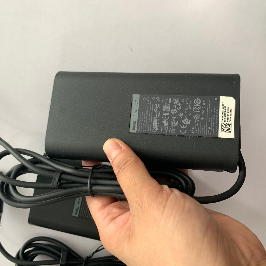Sạc Máy Tính Laptop3T DELL Oval 19V-3.34A 65W; 19V-4.62A 90W Chân Kim To 7.4*5.0MM Loại Tốt Chính Hãng 2023