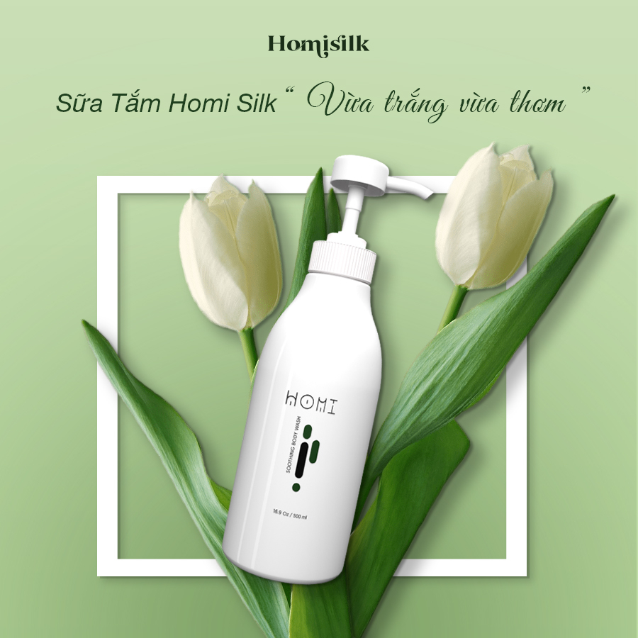 Bộ Sản Phẩm Gội- Xả- Tinh Chất- Sữa Tắm-Chăm Sóc Toàn Diện - Homi Silk