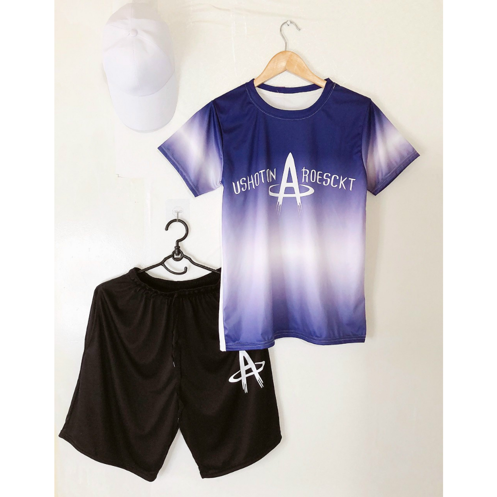 NHÌN LÀ MÁT  Bộ Nam Hè Thể Thao Chất Thun Lạnh , Mẫu Loang  Chữ A Mới Đẹp Chất Sét Bộ Quần Áo SL