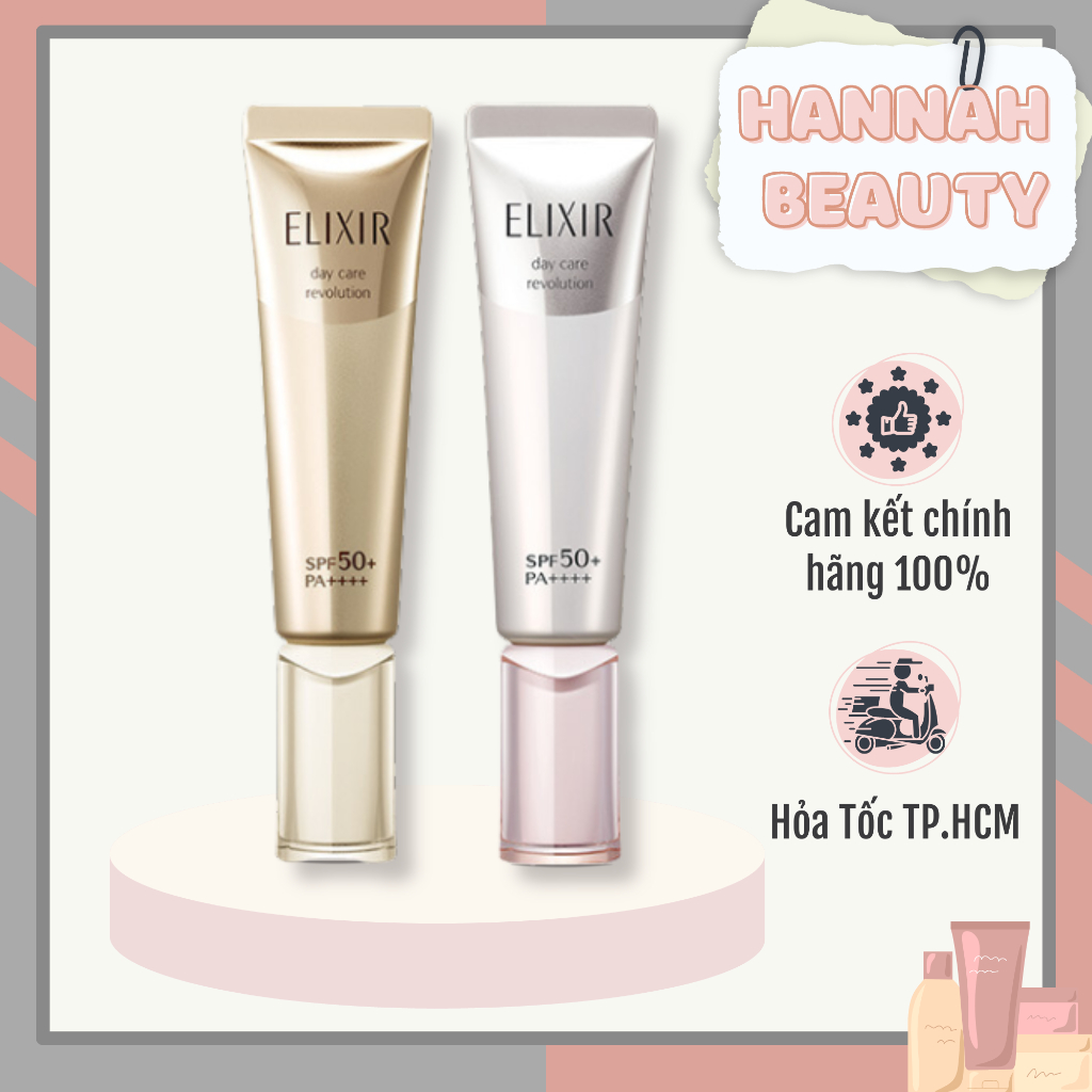 Kem Dưỡng Chống Nắng Ngày Shiseido Elixir Daycare Revolution SPF 50+ PA+++ Nhật Bản
