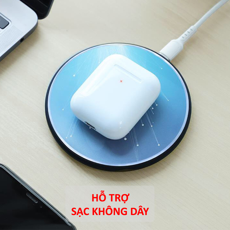 Tai nghe bluetooth không dây Hoco ESS9  nghe nhạc 5 giờ, hỗ trợ đổi tên, cảm ứng chạm, có mic đàm thoại, sạc không dây