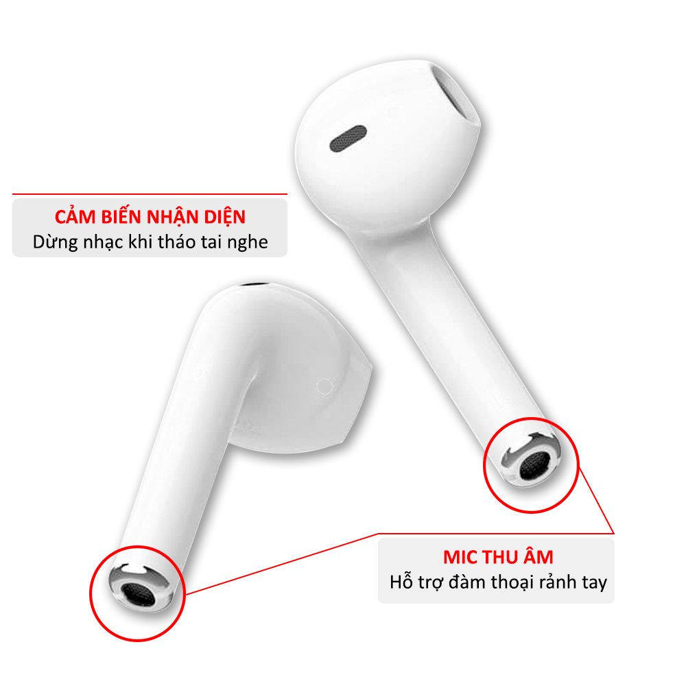 Tai nghe bluetooth không dây Hoco ES39, nghe nhạc liên tục trong 5 giờ, công nghệ 5.0, hỗ trợ sạc không dây