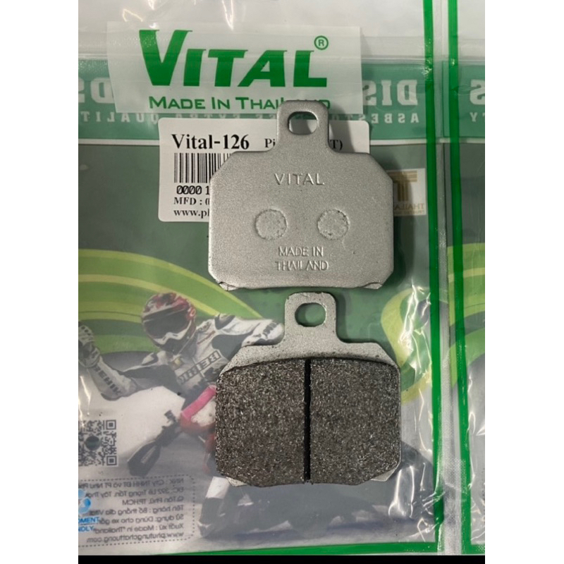 Bố Thắng ADELIN 2Pis Dành Cho Heo Adelin / Brembo / Nisin / RCB R55 / Frando >>> Hiệu VITAL Hàng Thailand
