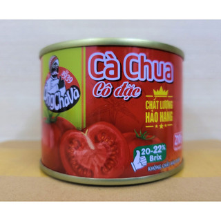 Ông chà và cà chua cô đặc double concentrated tomato paste