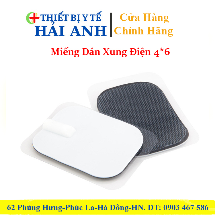 2 Miếng Dán Điện Cực Máy Massage Xung Điện Dr-Ho' Cũ