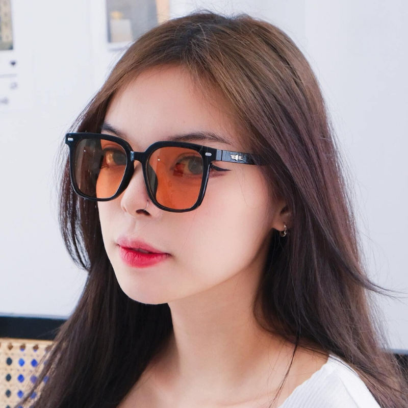 Kính mát gọng vuông SANTONY thiết kế ulzzang nhiều màu sắc cá tính dành cho nam nữ