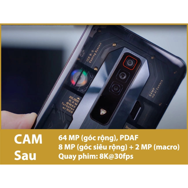 Điện thoại Nubia Red Magic 7 (128G) Chính hãng ,Hỗ trợ 1 đổi 1, Bảo hành 12 tháng, full box | BigBuy360 - bigbuy360.vn