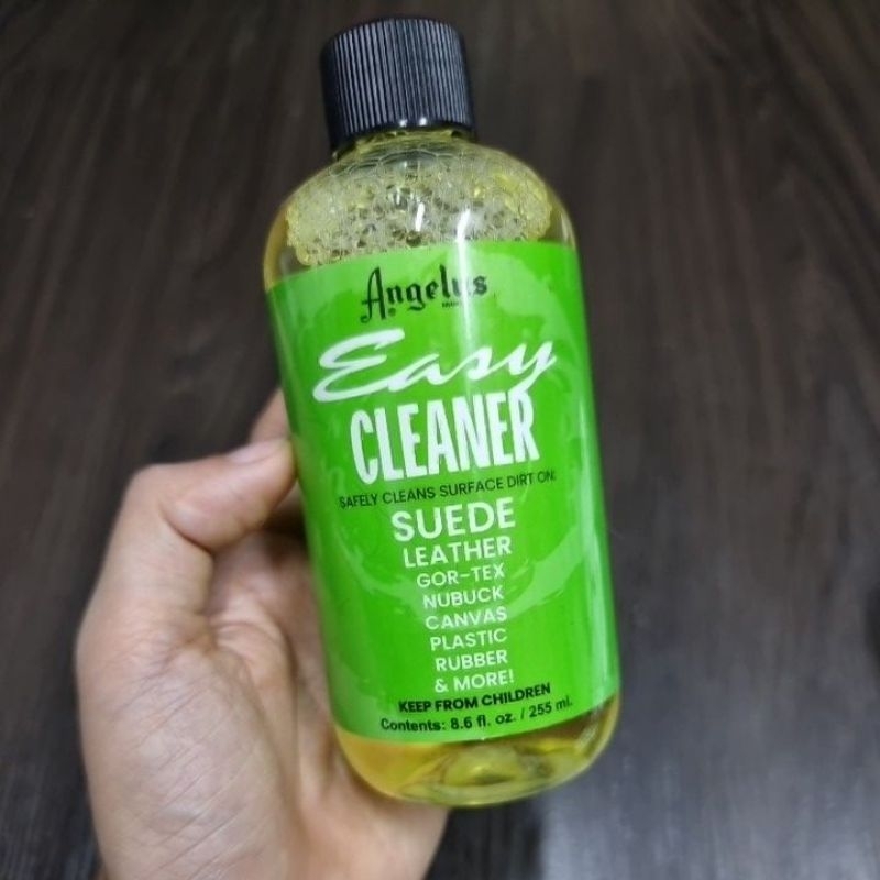 1 chai easy cleaner dung dịch vệ sinh đồ da zin 8oz.