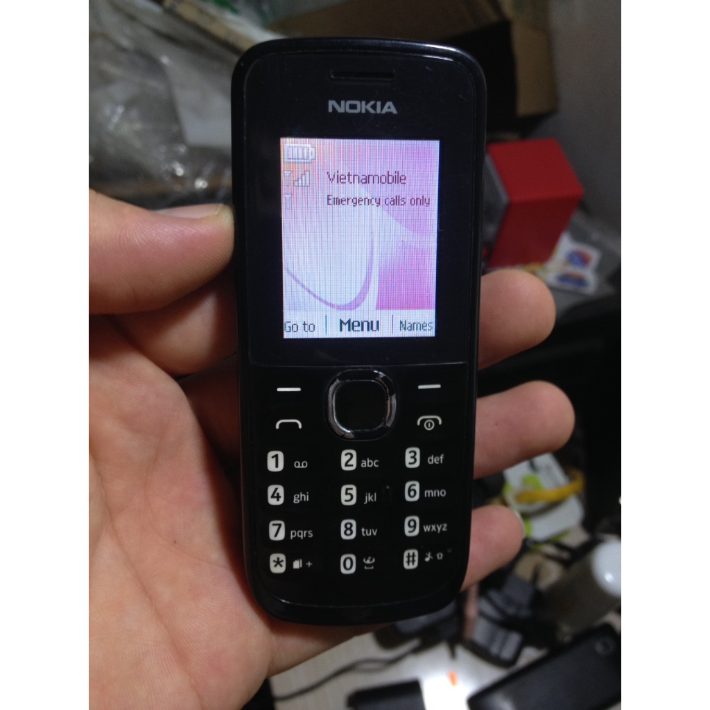 Xác NOKIA 110 trùng imei, màn sọc, sjm sóng căng, mất rung, mất loa, phím bấm ăn, vỏ còn đẹp, không bin
