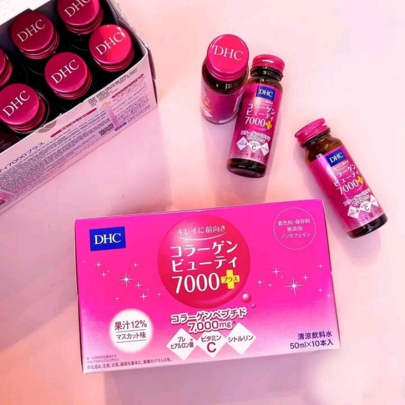Collagen DHC 7000 mg peptide Nhật hỗ trợ làm đẹp da