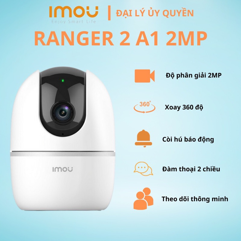  Camera Wifi Imou A1 -1080P  ranger 2. chính hãng/ a22ep , xoay 360 độ