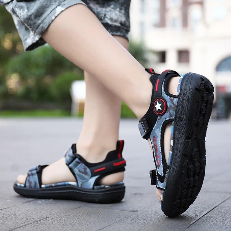 Sandal bé trai phản quang