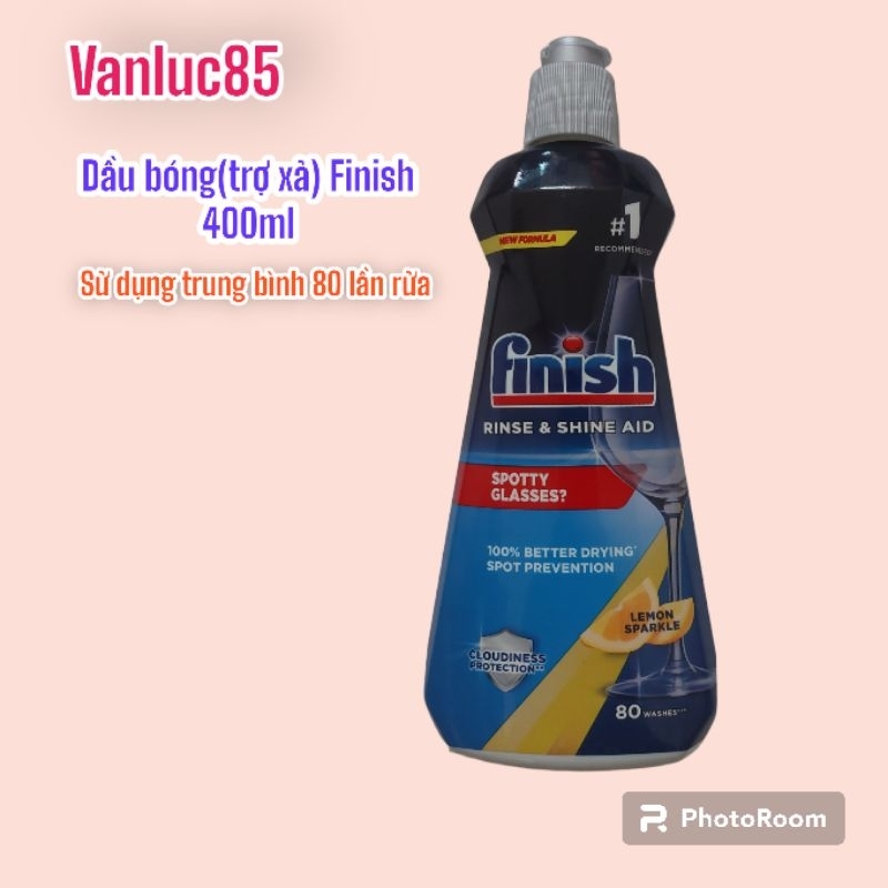 Nước bóng Finish dành cho máy rửa bát.