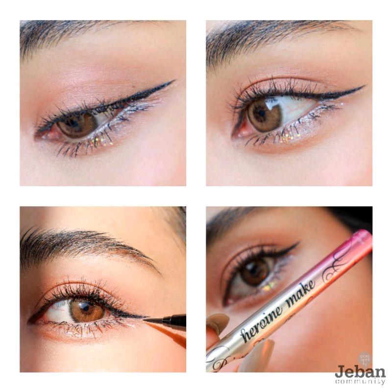 Bút Kẻ Mắt Nước Không Trôi , Không Bị Lem, Nét Kẻ Siêu Mãnh Kissme Eyeline #01