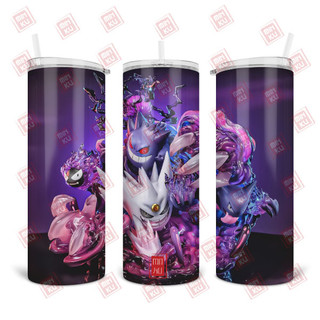 Bình nước mô hình gengar - pokemon - ly giữ nhiệt gengar - bình giữ nhiệt gengar - 600ml
