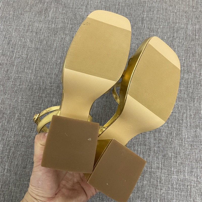 ORDER 🌿 GIÀY CAO GÓT ĐẾ ĐÚP QUAI CHÉO 12cm