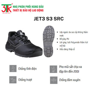 Giày bảo hộ Deltaplus Jet 3 S3