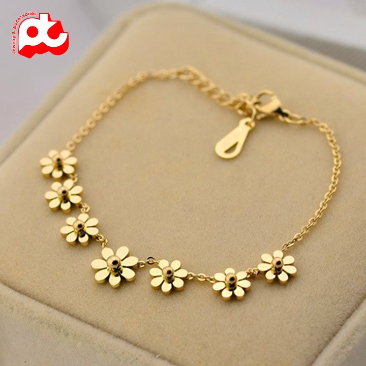 Lắc chân nữ titan không đen giá rẻ HCM - PT_LC_44 wakaha